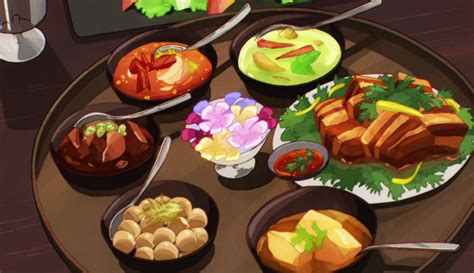 Food In Anime Food Yummy Food Japanese Food Illustration