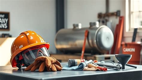 how to clean out old gas tank