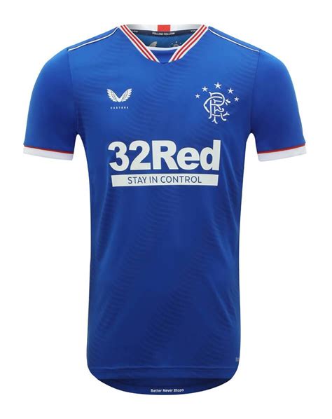 Rangers FC 2020-21 Home Kit