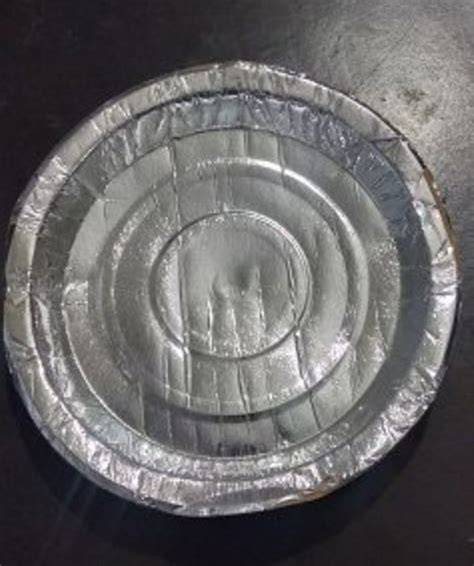 7inch Silver Foil Paper Plate At Rs 1 5 Piece Silver Foil Paper