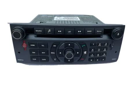 Peugeot Citroen C Rt Sat Nav Navigation Stereo Radio Cd Player