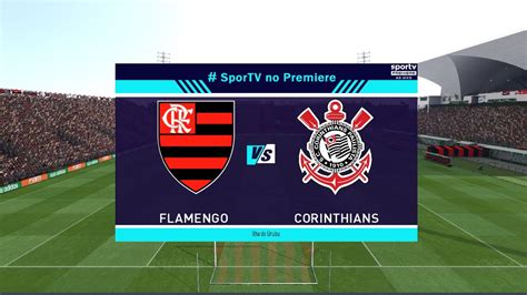 Flamengo X Corinthians Brasileir O Pes Patch Bmpes Youtube