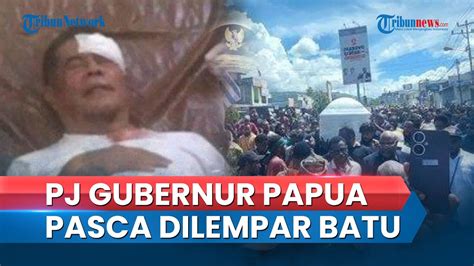 Video Kondisi Pj Gubernur Papua Pasca Berdarah Darah Jadi Korban