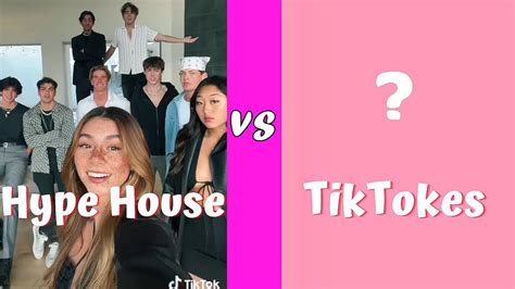 Hype House Vs Tiktokes Youtube