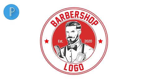 Cara Membuat Logo Pangkas Rambut Barbershop Di Android Pixellab