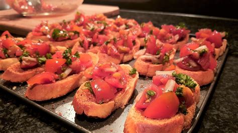 Easy Bruschetta Recipe With Balsamic Vinegar Delishably