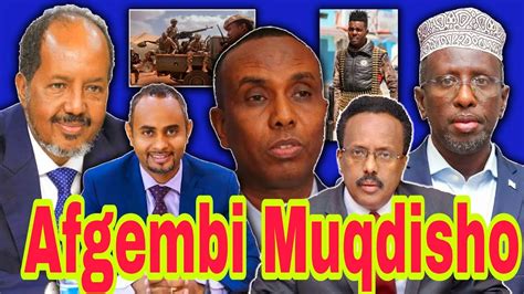 DEG DEG FARMAAJO OO MUQDISHO KUSOO WAJAHAN AFGEMBI CIIDAN OO LAGA