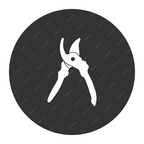 Premium Vector Garden Shears Icon Vector Illustration Symbol Design