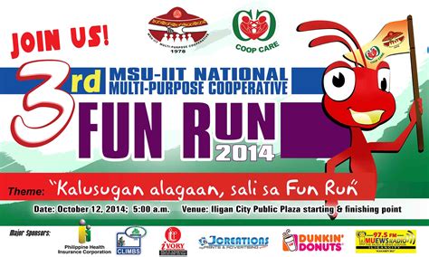 MSU IIT Multi Purpose Cooperative News Run With Us This October 12