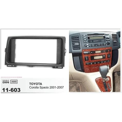 11 603 Car Radio Frame Fascia Panel For TOYOTA Corolla Spacio 2001 2007