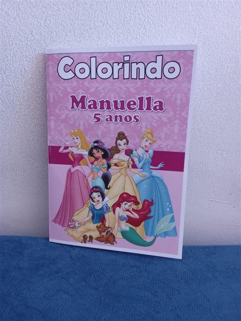 Revista De Colorir Princesas No Elo Mfa A D