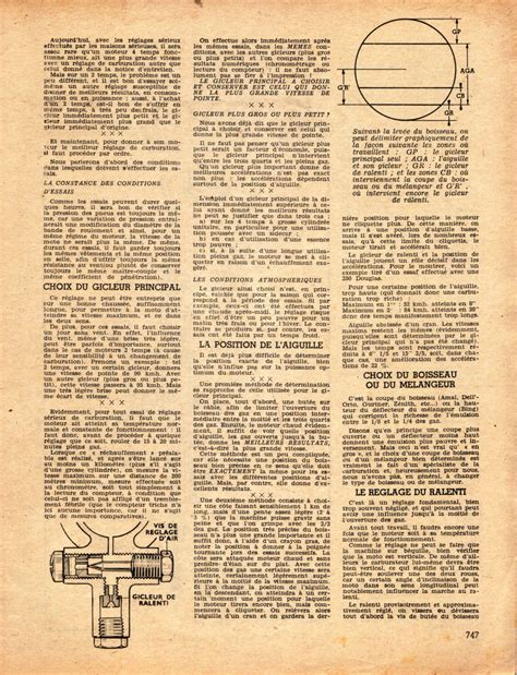 Les Carburateurs Et Leurs Reglages