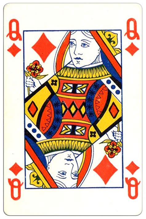 Ruiten Vrouw Speelkaart Montecarlo Cards Standard Pattern Playing Cards