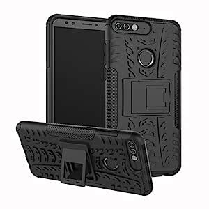 Smartlike Dazzle Hard Armor Hybrid Rubber Bumper Case Flip Cover Stand