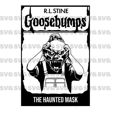 Goosebumps Svg Rl Stine Halloween Goosebumps Book Cover Digital