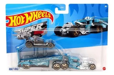 Caminhão Transportador Rat Rig Hot Wheels super Rigs
