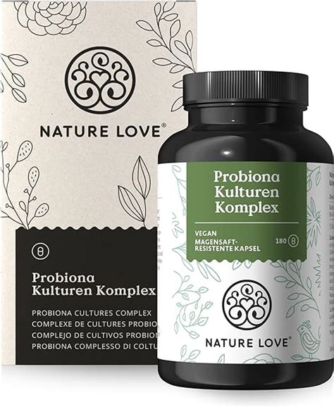 Nature Love Probiona Komplex Mit Mrd Kbe G Bakterienst Mme