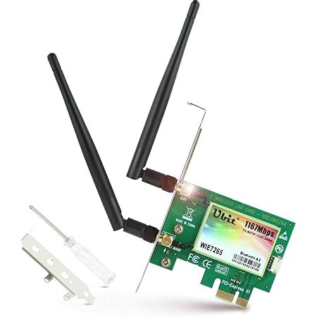 TP Link Carte WiFi PC Adaptateur PCI Express PCIe N 300 Mbps Avec