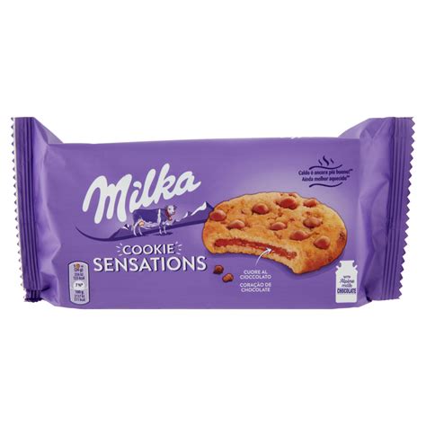 Milka Cookies Sensation Cookies Ripieni Di Cioccolato Al Latte Milka