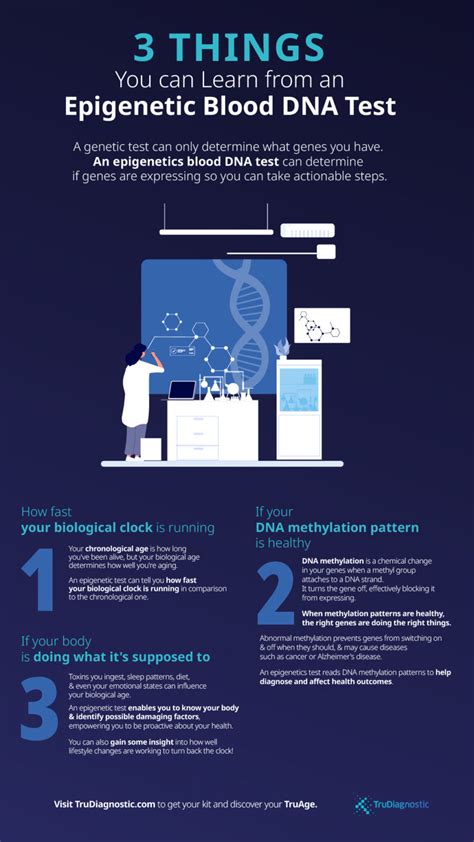 3 Things You Can Learn From An Epigenetic Blood Dna Test Trudiagnostic