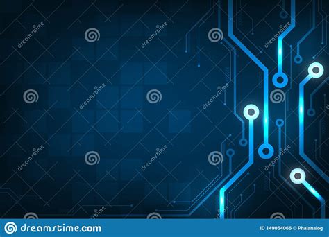 Dise O En El Concepto De Placas De Circuito Electr Nicas Ilustraci N