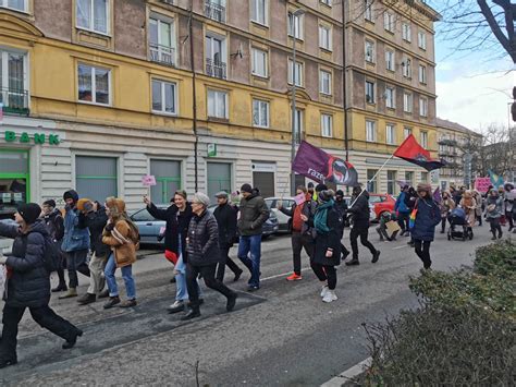 Manifa Przesz A Ulicami Szczecina Wolno Kobiet Nie Mo E By