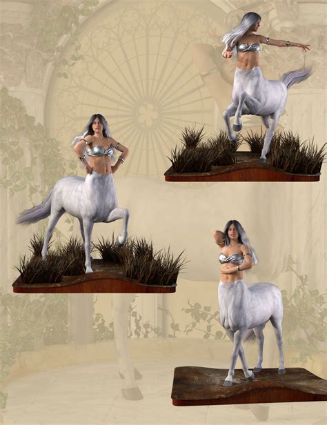 Centaur Action Poses for Genesis 8 Female Centaur | Daz 3D