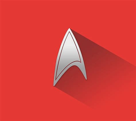 Star Trek Insignia Red Star Trek Hd Wallpaper Pxfuel