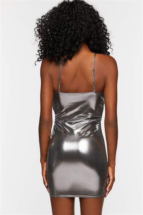 Metallic Mini Dress