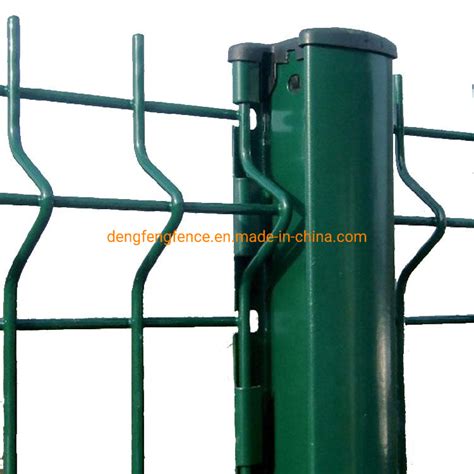 Powder Coated Triangle Bending Fence 3d Curved Welded Wire Mesh Panel Fence China Curvy