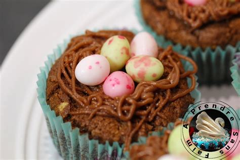 Cupcakes Nids De P Ques Au Chocolat A Prendre Sans Faim