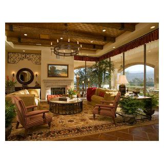 Andalusia At Coral Mountain Mediterranean Living Room Orange