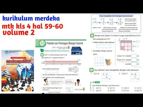 Matematika Kelas Volume Halaman Kurikulum Merdeka Off