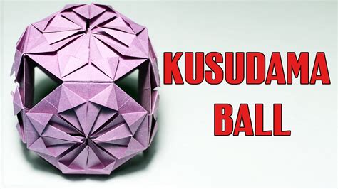 Kusudama Origami Ball Easy Tutorial Step By Step Origami For