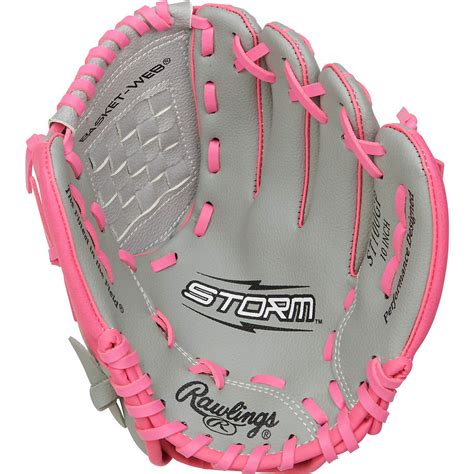 Rawlings Girls' Storm T-ball Softball Glove | Academy