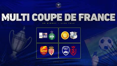 🔴 Live Multiplex Coupe De France 🔴 Quevilly Monaco Jura Sud St