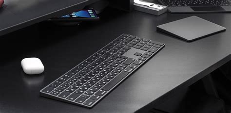 Клавиатура apple magic keyboard серая
