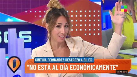 Cinthia Fernández Le Respondió A Matías Defederico Youtube