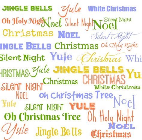 Christmas Songs And Words Free Stock Photo - Public Domain Pictures