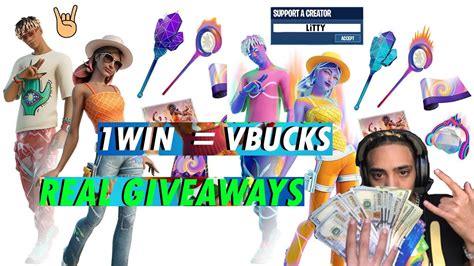 Vbuck Giveaways Fortnite Fashion Show Live Win Free Vbucks