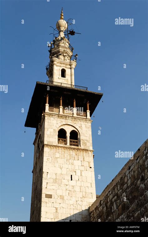 Masjid Menara Putih Damaskus Syria Maddoxmasasharp