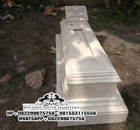 Batu Nisan Kuburan Jual Makam Granit Minimalis Pusara Nisan Makam