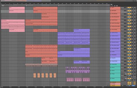 Psa Colour Code And Label Your Tracks R Ableton