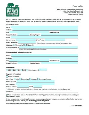 Printable Donation Form Pdf Templates Fillable Samples In Pdf