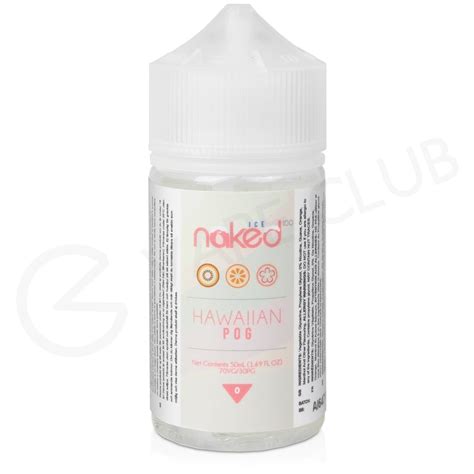 Hawaiian Pog Ice Shortfill E Liquid By Naked Ml