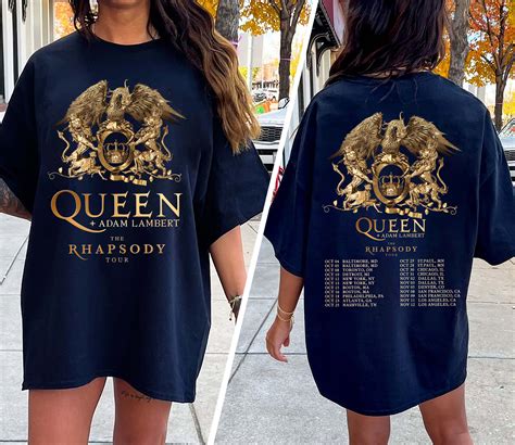 Queen Adam Lambert The Rhapsody Tour Sweatshirt Queen Rock Band