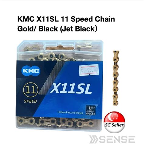 Authentic Kmc X Sl Speed Chain Sports Equipment Bicycles Parts