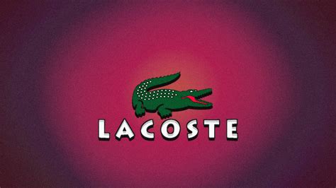 Wallpaper Lacoste logo, crocodile 1920x1080 Full HD 2K Picture, Image