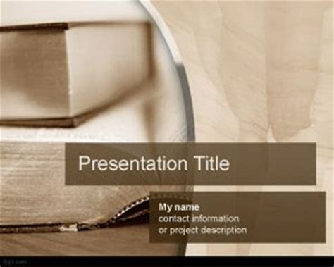 Book PowerPoint Template