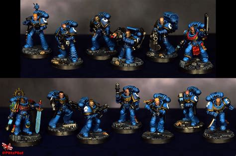 Japanese Exclusive Space Marine Heroes Rminipainting